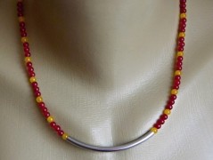 Nerezový přívěšek s larimarem