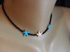 Nerezový přívěšek s larimarem