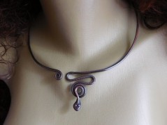 Nerezový přívěšek s larimarem