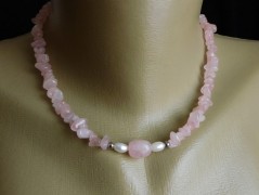 Nerezový přívěšek s larimarem