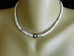 Nerezový přívěšek s larimarem