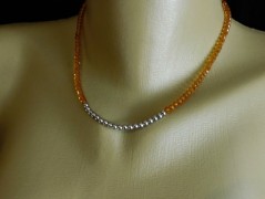 Nerezový přívěšek s larimarem