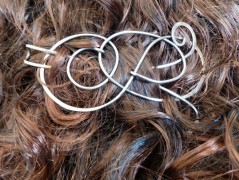 Nerezový přívěšek s larimarem