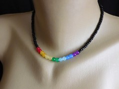 Nerezový přívěšek s larimarem