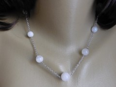 Nerezový přívěšek s larimarem