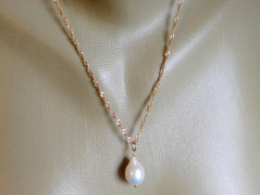 Nerezový přívěšek s larimarem