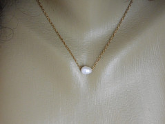 Nerezový přívěšek s larimarem