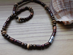 Nerezový přívěšek s larimarem