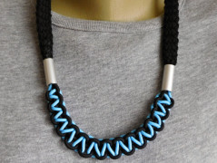 Nerezový přívěšek s larimarem