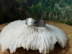 Nerezový přívěšek s larimarem