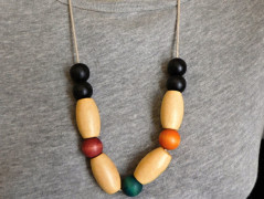 Nerezový přívěšek s larimarem