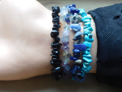 Nerezový přívěšek s larimarem