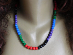 Nerezový přívěšek s larimarem