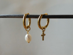 Nerezový přívěšek s larimarem