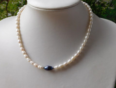 Nerezový přívěšek s larimarem