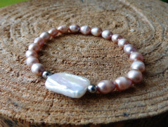 Nerezový přívěšek s larimarem