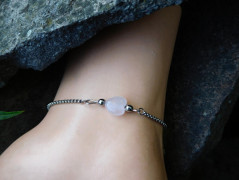 Nerezový přívěšek s larimarem