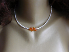 Nerezový přívěšek s larimarem