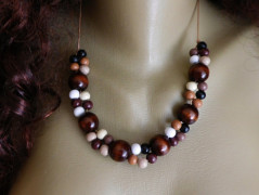 Nerezový přívěšek s larimarem