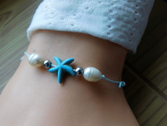 Nerezový přívěšek s larimarem