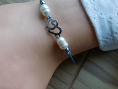 Nerezový přívěšek s larimarem