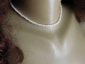 Náhrdelník-malinké bílé pravé perly