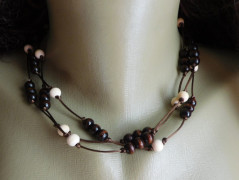 Nerezový přívěšek s larimarem