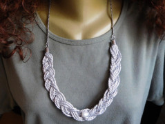 Nerezový přívěšek s larimarem