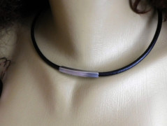 Nerezový přívěšek s larimarem