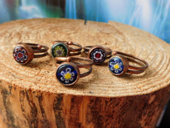 Nerezový přívěšek s larimarem