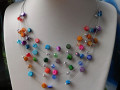 Náhrdelník -  barevná perleť