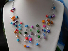 Nerezový přívěšek s larimarem