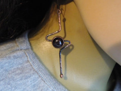 Nerezový přívěšek s larimarem