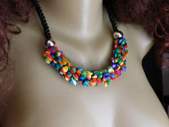 Nerezový přívěšek s larimarem