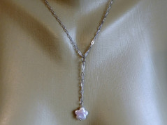 Nerezový přívěšek s larimarem