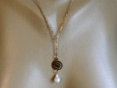 Nerezový přívěšek s larimarem