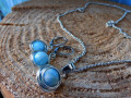 Souprava - nerez - larimar