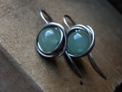 Nerezový přívěšek s larimarem