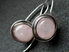 Nerezový přívěšek s larimarem