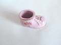 Botička, růžový porcelán, retro