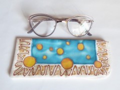 Pouzdro na brýle, 100% hedvábí