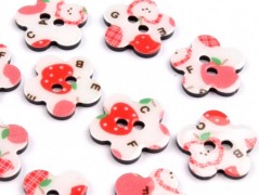 Dřevěné korálky 8 mm (20ks)