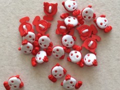 Dřevěné korálky 8 mm (20ks)