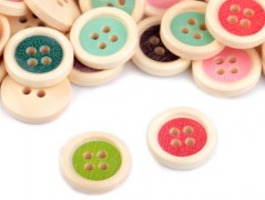 Dřevěné korálky 8 mm (20ks)