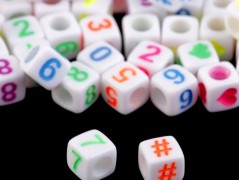 Dřevěné korálky 8 mm (20ks)