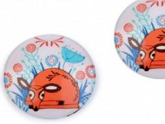 Dřevěné korálky 8 mm (20ks)