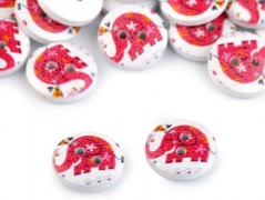 Dřevěné korálky 8 mm (20ks)