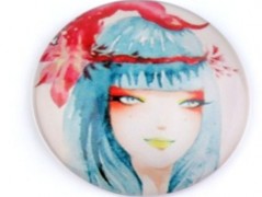 Dřevěné korálky 8 mm (20ks)