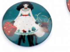 Dřevěné korálky 8 mm (20ks)