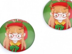 Dřevěné korálky 8 mm (20ks)